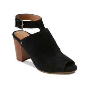 VIONIC Kaia Black Heeled Mules Size 7.5